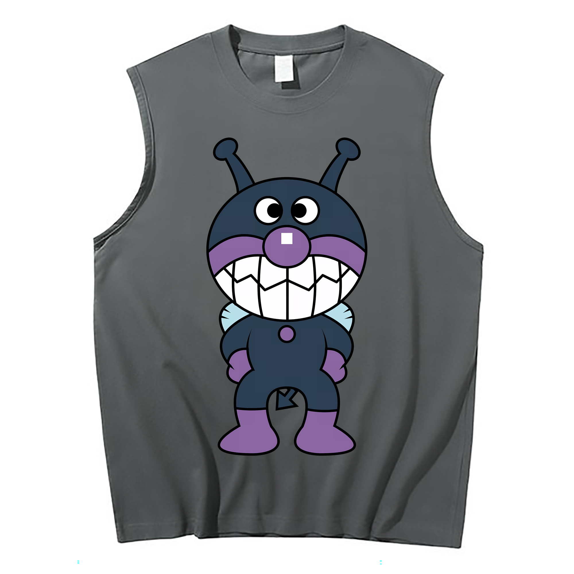 （画像用） アンパンマン Anpanman コットン100％タンクトップ（フロントプリント）